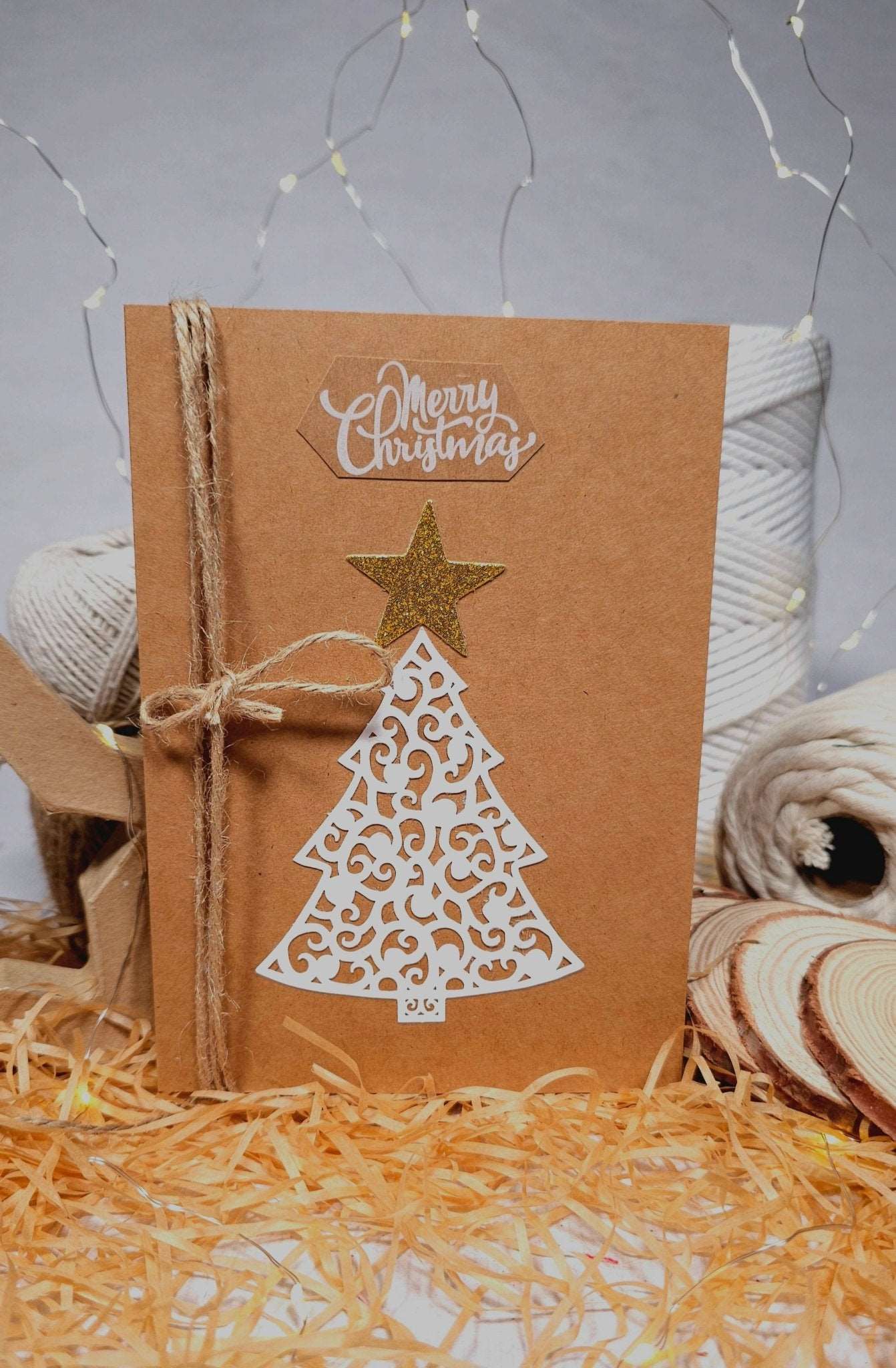 HANDCRAFTED CHRISTMAS CARD - Sweet Crafts by D