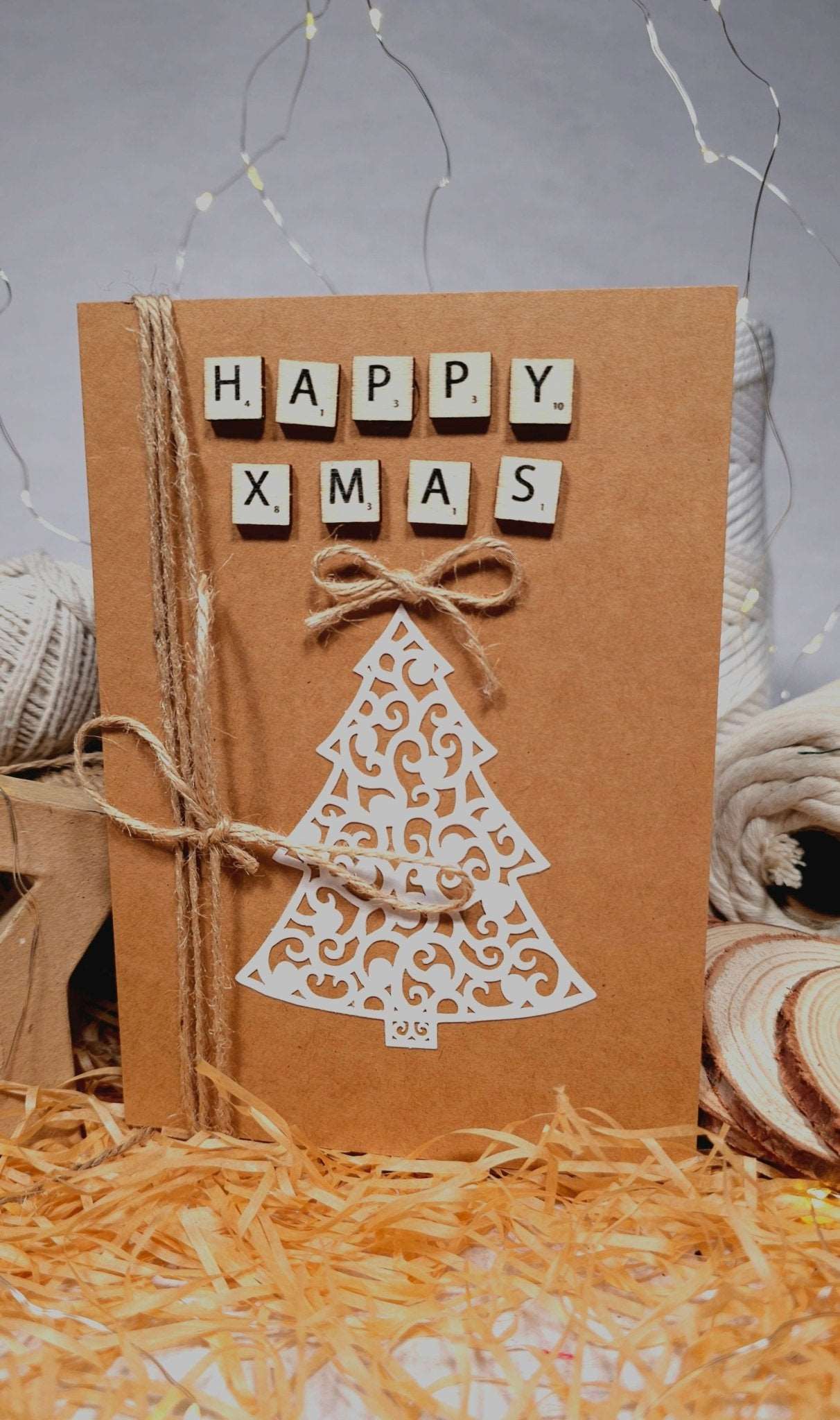 HANDCRAFTED CHRISTMAS CARD - Sweet Crafts by D