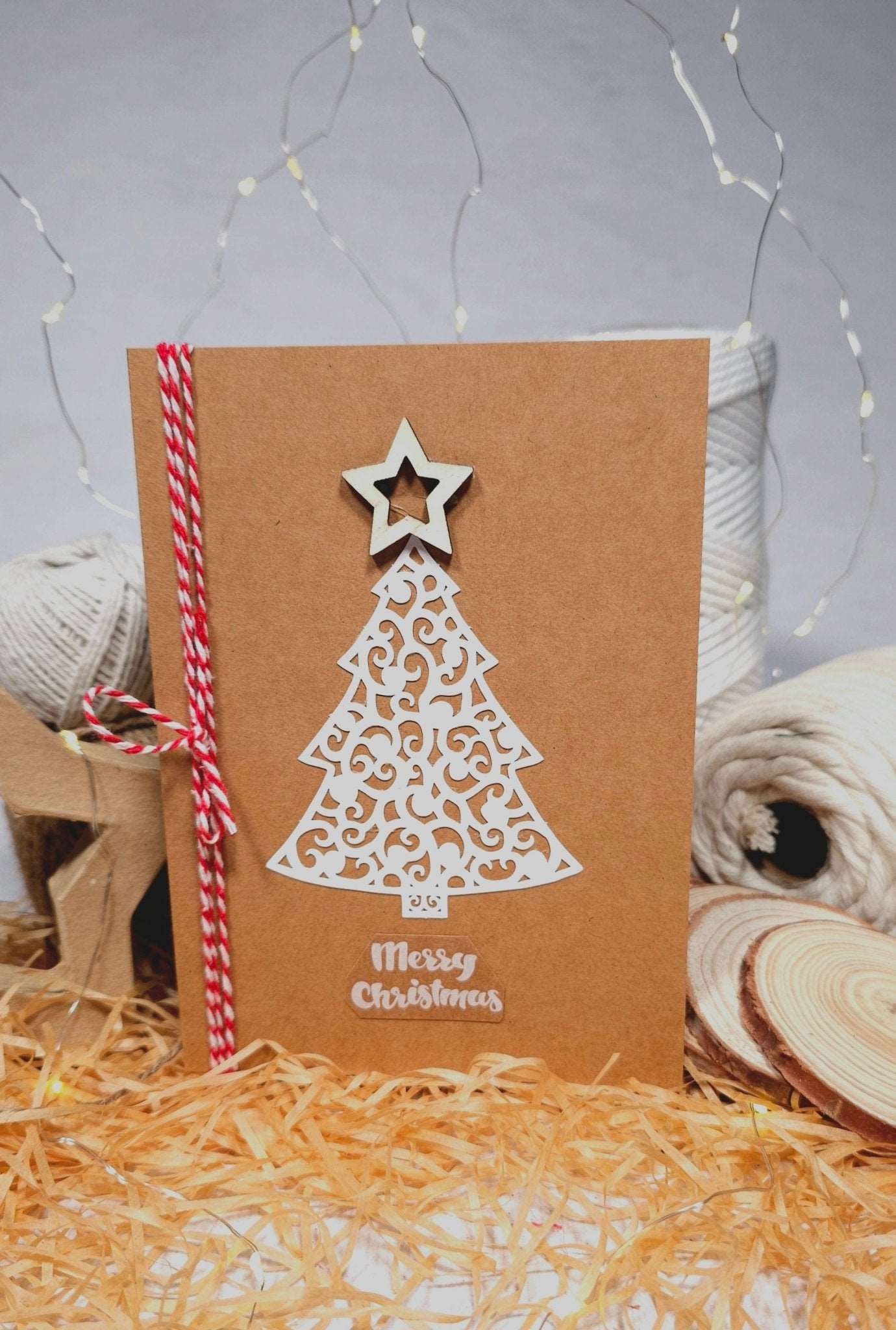 HANDCRAFTED CHRISTMAS CARD - Sweet Crafts by D